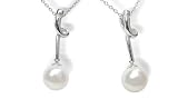 Spring Drop Japanese Akoya Cultured Pearl Pendant