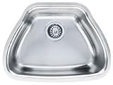 Franke CQX11019 Centennial 19 Single Bowl Sink,