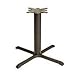 Medline Cast Iron Table Base - Base for 48 Square Top - Wheelchair Height - Model MDRBCX48SW