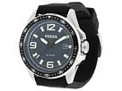 Fossil Decker Black Silicone Strap (Black Dial/Blue Index) Watches