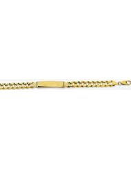 9mm 14k Light Curb ID Bracelet 8.5"