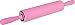 Fiesta Products Traditional Rubber Handles Sil-pin Silicone Rolling Pin, Hot Pink
