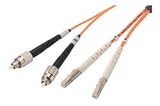 50/125, Multimode Fiber Cable, Dual FC to Dual LC 2.0m