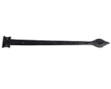 Door Strap Black Powder Coat 24