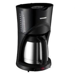 220 Volt (NOT USA COMPLIANT) Severin Coffeemaker Thermal Black 1000 Watt by Severin