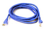 Belkin FastCAT5e RJ-45M to RJ-45M 1' Patch Cable Blue ( A3L850-01-BLU-S )