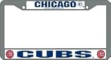Chicago Cubs Chrome License Plate Frame
