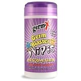 Germ Blaster Alcohol Free Soft Wipes, Canister, 42 Ea