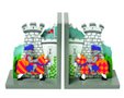 Childrens Toyshop  Toys : Children's Wooden Bookends - Tournament Knights