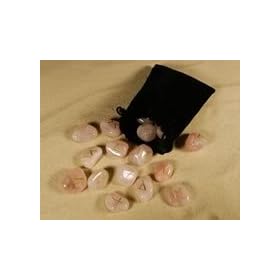 Rose Quartz Rune Stones