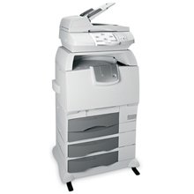Lexmark X782e - Multifunction ( fax / copier / printer / scanner ) - color - laser - copying (up to): 40 ppm - printing (up to): 40 ppm (mono) / 35 ppm (color) - 1600 sheets - 33.6 Kbps - USB, 10/100 Base-TX, USB host