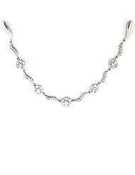 14k WHITE GOLD WOMENS NECKLACE LN-1274 DIAMOND 1.5CT TW