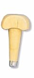 GRAVER HANDLE WOOD HALF HEAD 1-1/4 DIAMETER X 2-1/4 LENGTH