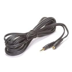 3.5mm Stereo Headphone Extension 15 ft. Straight