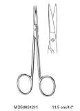 [Itm] Straight, Sh/Sh, 4 1/4, 10 cm [Acsry To]: Fine Scissors, Eye Scissors - St... see description