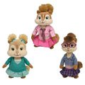 TY Beanie Babies - Brittany, Eleanor & Jeanette ( Set of 3 Chipettes ) ( Alvin & the Chipmunks )