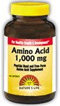 Amino Acid 1000 mg 100 Caps ( Peptide Bond and Free-Form ) Natures Life