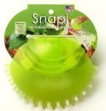 Snapi: Salad Tongs One-Handed Unique Kitchen Serving Utensil - Kiwi by Kitchen Happy