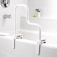 HealthPersonalCare: White Tub Safety Rail