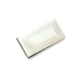 Gold Plated Celtic Weaved Box Money Clip (Silver Shown)