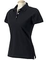 Harvard Square Ladies Performance Pique Sport Shirt (HS370W)