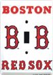 Boston Red Sox Light Switch Cover (single)