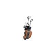 Wilson Burgundy Prestige Junior Golf Set with Bag