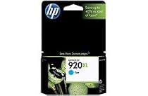 Original HP 920XL Cyan Officejet Ink Cartridge in Retail Packaging