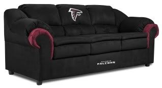 Home Team NFL Atlanta Falcons Pub Sofa