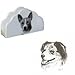 Australian Shepherd Napkin Holder, Porcelain by Rosalinde
