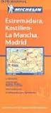 Spanien 1 : 400 000 - Estremadura, Kastilien - La Mancha, Madrid (Michelin-Karten) - 