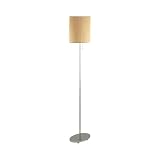 Floor Lamp with Rattan Shade