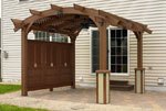 10' x 10' Sonoma Pergola (Mocha)