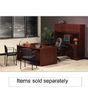 Basyx Laminate Credenza Shell,72x24x29, Bourbon Cherry