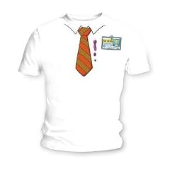 The Simpsons T-Shirt Homer Security Krawatte in Gr��e XXL