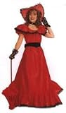 Adult Scarlet Costume The Beautiful Southern Belle Costume Dress (Parasol not included)