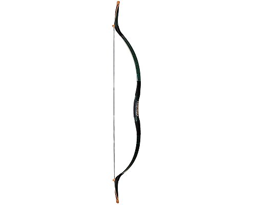  Pure Handmade Archery Bow Traditional Green Snakeskin Longbow Hunting Recurve Bow for adults 45LBS 