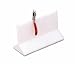 BENCH PLIER RACK PLASTIC WHITE 9"