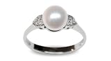 Juliet Japanese Akoya Cultured Pearl Ring