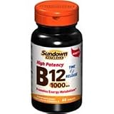 B 12 Time Release by Sundown Naturals - 60 tablets, 1000 mcg