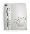 Dayton 1UHE4 Line V T-stat, Fan Coil, Heat, Cool, White