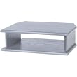 WOOD TECHNOLOGY HTV-27S Silver Tv/vcr Riser