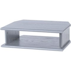 WOOD TECHNOLOGY HTV-27S Silver Tv/vcr Riser