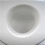 Carex Raised Toilet Seat with Blow Molded, Model: B302-C0 - 1 ea