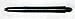Black Nylon Master Shafts - 3 Sets, 2BA (3/16 in) Medium Length