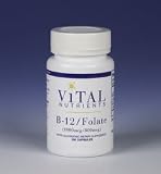 Vital Nutrients Vitamin B12 w/ Folate - 100 Capsules