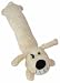 Multi Pet Loofa Dog 24 in Plush Jumbo Dog Toy with Squeaker Assorted Colors
