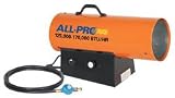 All Pro - SPC-170 - Propane Garage Shop Heater - Orange - 170,000 BTU&039;s