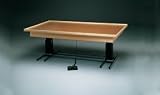 Electric Hi-Lo Mat Platform With Raised Rim, 7'X3'
