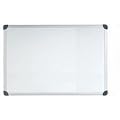 Juvenilia - Tableau blanc magn�tique laqu� cadre aluminium - 60 x 90 cm